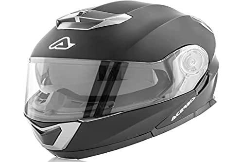 Acerbis Serel, Casco Modural Uomo, Nero, M