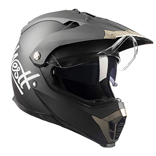 Casco moto cross Westt Nero