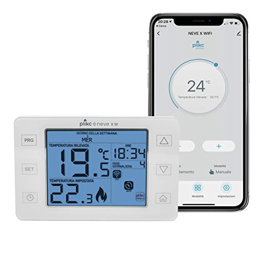 Cronotermostato digitale Wifi dual band...