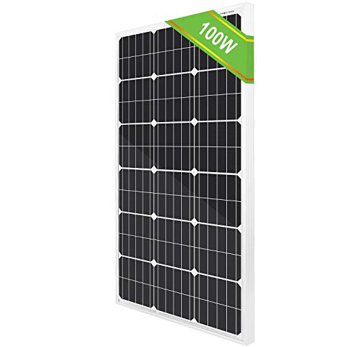 ECO-WORTHY L02P10-N-1 Pannello solare monocrystalline, 10W 12V