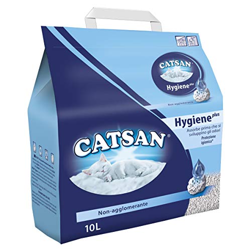 Catsan Hygiene Plus Lettiera per Gatti,...