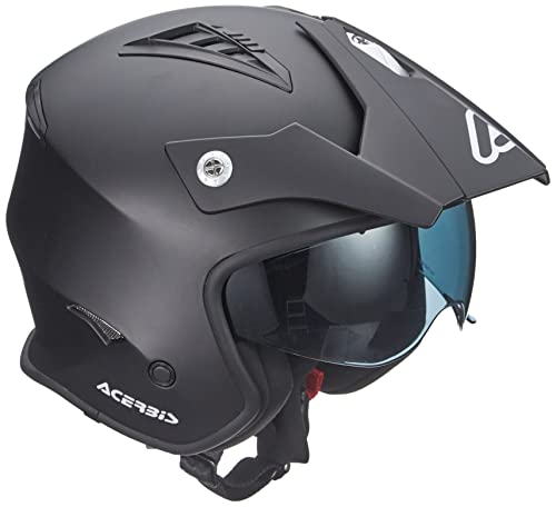 Acerbis Jet Aria, Casco Uomo, Nero, L