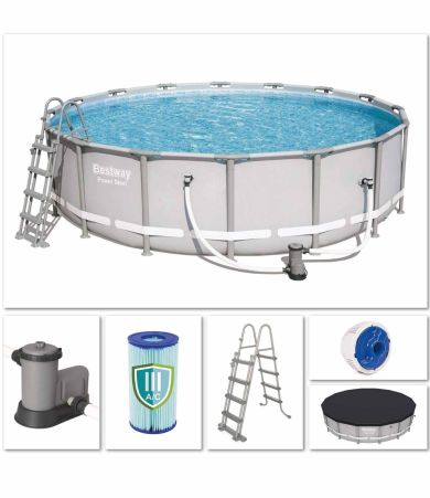 Piscina Top Bestway 56451 | Power Steel